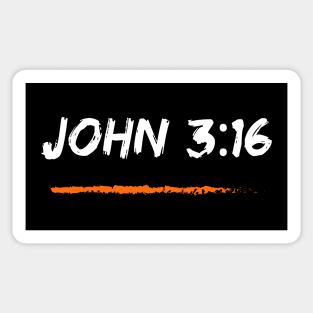 John 3:16 Bible Sticker